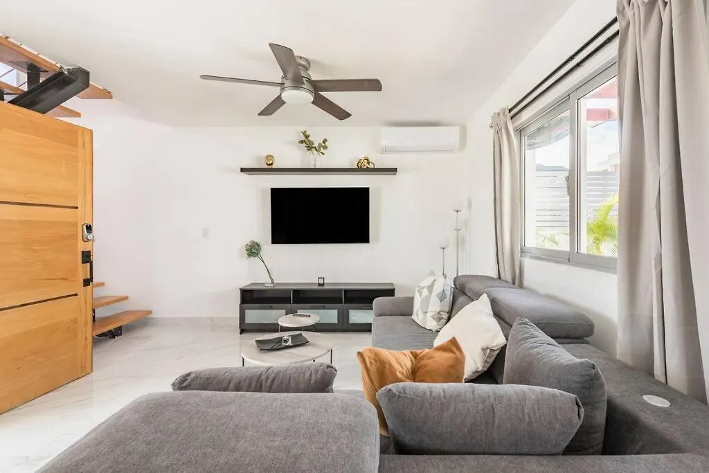 Eco-Friendly Tropical Villa 3Br 2B With Private Pool & Grill Punta Cana Dominican Republic