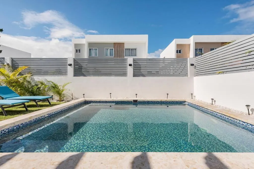 Eco-Friendly Tropical Villa 3Br 2B With Private Pool & Grill Punta Cana 0*,