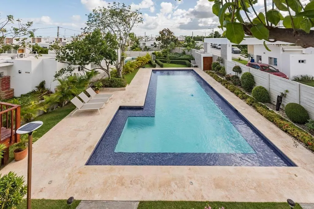 Eco-Friendly Tropical Villa 3Br 2B With Private Pool & Grill Punta Cana