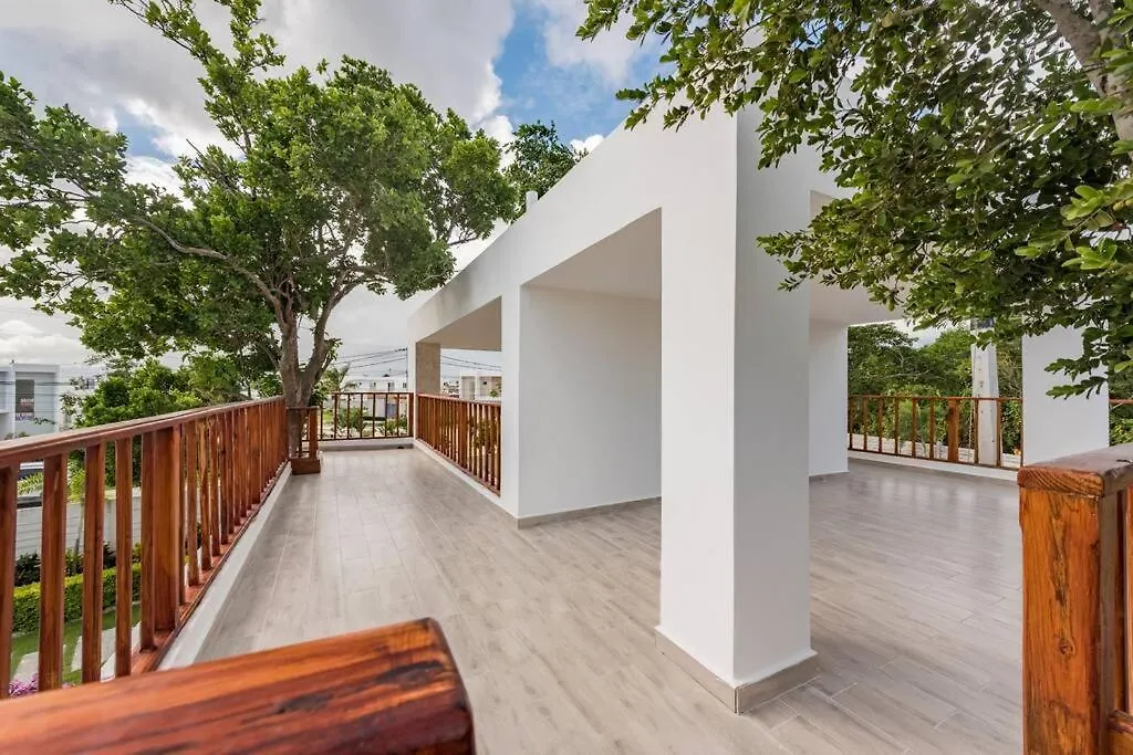 Eco-Friendly Tropical Villa 3Br 2B With Private Pool & Grill Punta Cana